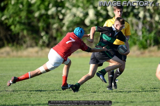 2015-05-09 Rugby Lyons Settimo Milanese U16-Rugby Varese 2285